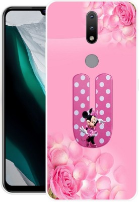 THINKSTAR Back Cover for Nokia 6.1 Plus(Pink, Grip Case, Silicon, Pack of: 1)