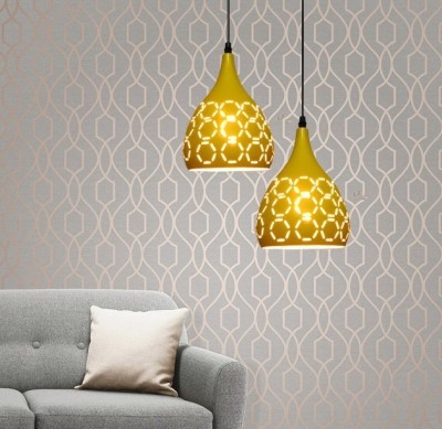 Cruv HL03 Lemon 2Pcs Pendants Ceiling Lamp(Yellow)