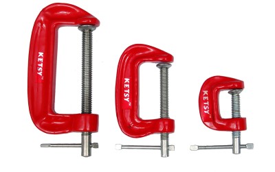 Ketsy C-clamp(2.5, 5, 7.5 cm)