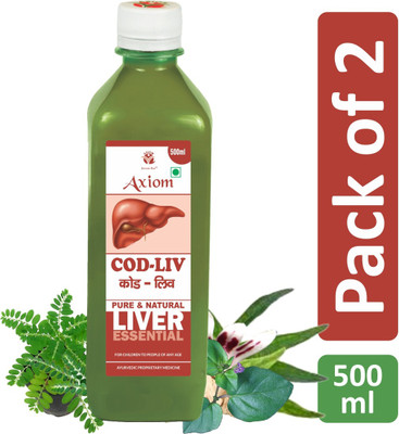 AXIOM CODLIV (Liver Essential) Juice | Helpful in Liver Problems(Pack of 2, 1000 ml)