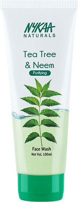 NYKAA Tea Tree & Neem Purifying  Face Wash(100 ml)