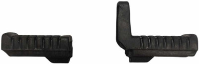 D'Mega Mart RXZ Foot Rest Both Side After Market Foot Rest(Black)