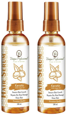 UNIQUE PROFESSIONAL Hair Serum Vitalized With Walnut Oil 100 ml ( Pack of 2)(200 ml)
