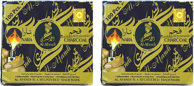Puff Smart AL-AFANDI MAGIC COAL FULL BOX Hookah Charcoals(Pack of 20)
