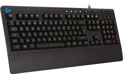 Logitech G213 Wired USB Gaming Keyboard(Black)