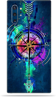 BUGGU Samsung Galaxy Note 10 Plus Mobile Skin(Ultra Super Color Compass Skin With High Matte Finish., Mobile Skin (Back+Side+Camera))