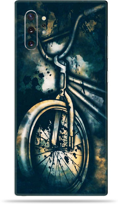 BUGGU Samsung Galaxy Note 10 Plus Mobile Skin(Ultra Super Dream Cycle Skin With High Matte Finish., Mobile Skin (Back+Side+Camera))