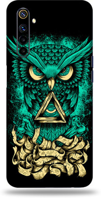 BugguSkin Realme 6i, realme 6i Mobile Skin(Ultra Super Angry Owl Skin With High Matte Finish., Mobile Skin (Back+Side+Camera))