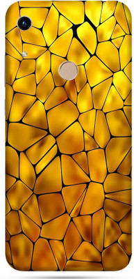 OggyBaba huawei 8a Mobile Skin(Yellow Pebbles Skin Matte Finish)