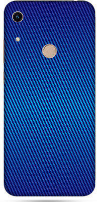 OggyBaba honor huawei 8a prime Mobile Skin(Royal Blue Carbon Fibre Skin Matte Finish)