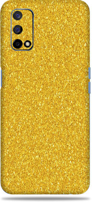 BugguSkin Realme Narzo 30 Pro, realme narzo 30 pro 5G Mobile Skin(Ultra Super Golden Glitter Skin With High Matte Finish., Mobile Skin (Back+Side+Camera))