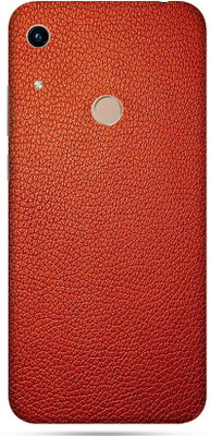 OggyBaba honor huawei 8a prime Mobile Skin(Charming Red Leather Skin Matte Finish)