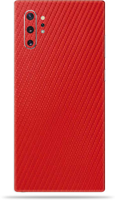 BUGGU Samsung Galaxy Note 10 Plus Mobile Skin(Ultra Super Red Carbon Fiber Skin With High Matte Finish., Mobile Skin (Back+Side+Camera))