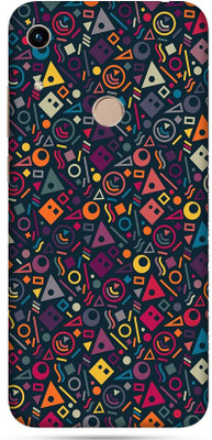 OggyBaba honor huawei 8a prime Mobile Skin(Geometric Shapes Skin Matte Finish)