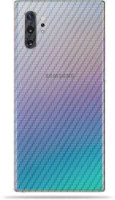 BUGGU Samsung Galaxy Note 10 Plus Mobile Skin(Ultra Super Transparent Carbon Fiber Skin With High Matte Finish., Mobile Skin (Back+Side+Camera))