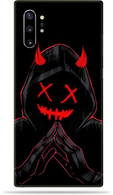 BUGGU Samsung Galaxy Note 10 Plus Mobile Skin(Ultra Super Black Devil Skin With High Matte Finish., Mobile Skin (Back+Side+Camera))