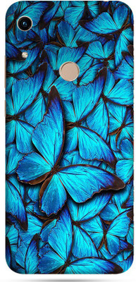 OggyBaba honor huawei 8a prime Mobile Skin(Sky Blue Butterfly Skin Matte Finish)