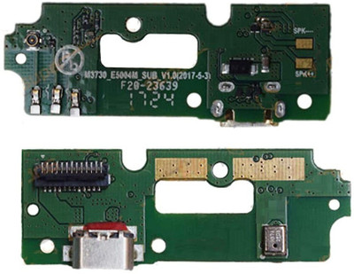 Shinzo Charging Port Board Dock Jack Connector Compatible With Micromax Q440 ( Bharat 4 ) Charging Connector Flex cable