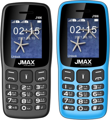 Jmax J106 Combo of Two(Black : Sky Blue)