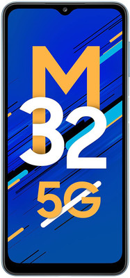 SAMSUNG M32 (Sky blue, 128 GB)(6 GB RAM)