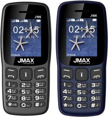 Jmax J106 Combo of Two(Black : Dark Blue)
