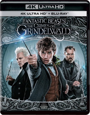 Fantastic Beasts: The Crimes Of Grindelwald (2018) (4K UHD + Blu-ray) (2-Disc Set) (Region Free) (Fully Packaged Import)(4K(UHD) Blu-ray English)