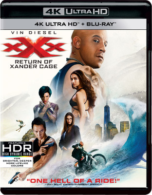 Xxx: Return Of Xander Cage (2017) (4K UHD + Blu-ray) (2-Disc Set) (Region Free) (Fully Packaged Import)(4K(UHD) Blu-ray English)