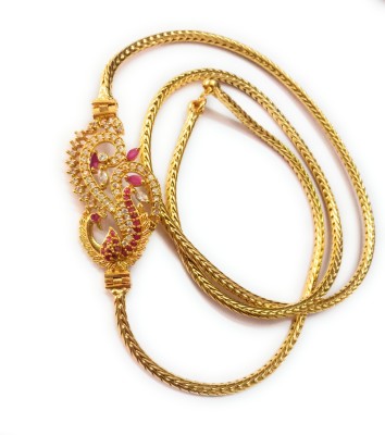 SRI SAI GOLD COVERING MOGAPUCHAIN Ruby Gold-plated Plated Copper Chain