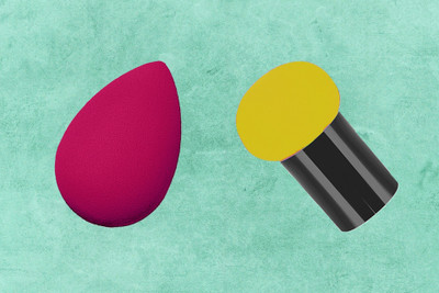 s.f.r color beauty set of 2 blender Noramal + mushroom Piece Beauty Blender for Liquid, Cream and Powder Sponge Makeup Puff.(colors & Shapes May Vary) A4