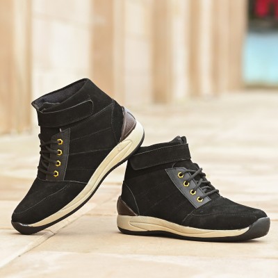 Bucik BCK5053 Lightweight Comfort Summer Trendy Premium Stylish Sneakers For Men(Black , 10)
