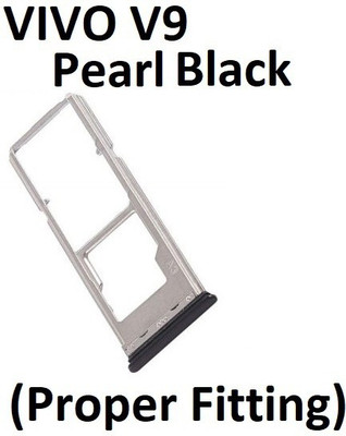 Furious3D Sim Card Tray(Compatible With Vivo V9 (Pearl Black)
