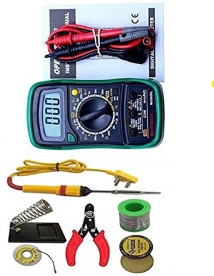 Sonii 7 in 1 Electric Soldering Iron Stand Tool Wire Stripper Kit...