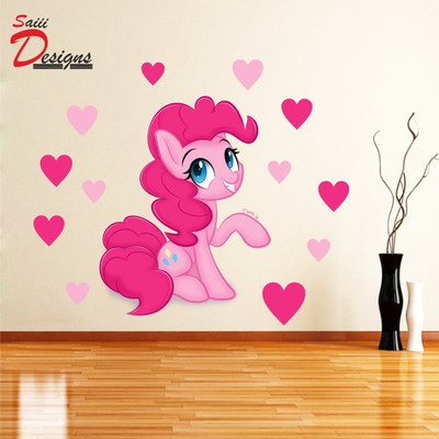 Decals Point 48 cm Unicorn Wall Sticker to add life to your Walls (Medium) Self Adhesive Sticker(Pack of 1)