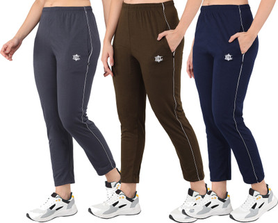 eCools Solid Women Multicolor Track Pants