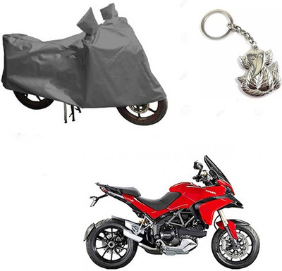 RPSENTTERPR Two Wheeler Cover for Ducati(Multistrada, Grey)