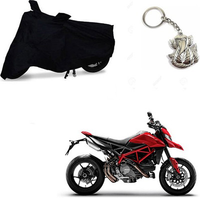 RPSENTTERPR Two Wheeler Cover for Ducati(Hyperstrada, Black)