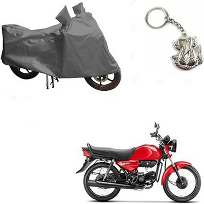 RPSENTTERPR Two Wheeler Cover for Hero(CD, Grey)