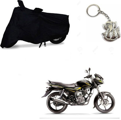 RPSENTTERPR Two Wheeler Cover for Bajaj(Discover 100 DTS-i, Black)
