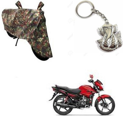 RPSENTTERPR Two Wheeler Cover for Hero(Glamour FI, Multicolor)