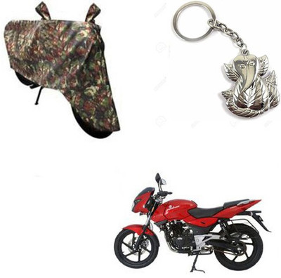RPSENTTERPR Two Wheeler Cover for Bajaj(Pulsar 200 NS DTS-i, Multicolor)