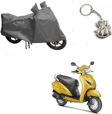 RPSENTTERPR Two Wheeler Cover for Honda(Activa 5G, Grey)