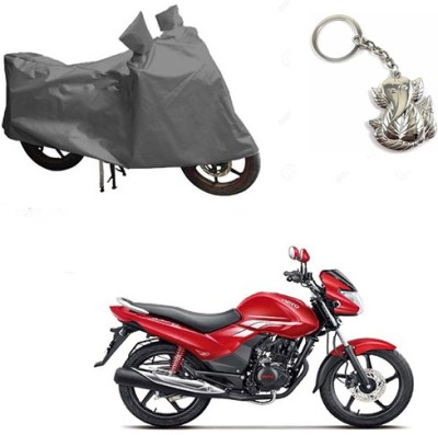 RPSENTTERPR Two Wheeler Cover for Hero(Achiever, Grey)