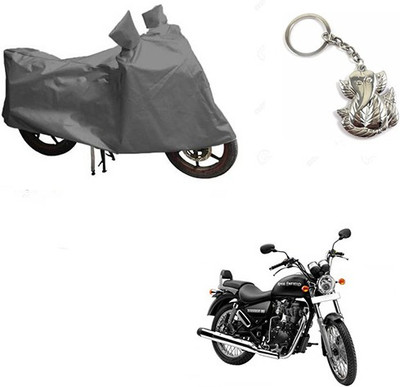 RPSENTTERPR Two Wheeler Cover for Royal Enfield(Thunderbird 350, Grey)
