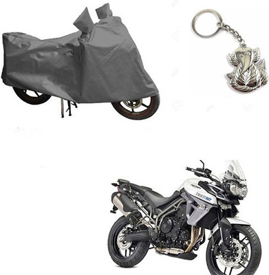 RPSENTTERPR Two Wheeler Cover for Universal For Bike(Grey)