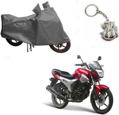 RPSENTTERPR Two Wheeler Cover for Yamaha(SZ X, Grey)