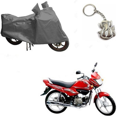 RPSENTTERPR Two Wheeler Cover for Hero(Splendor NXG, Grey)