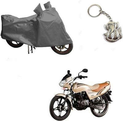RPSENTTERPR Two Wheeler Cover for LML(Freedom, Grey)