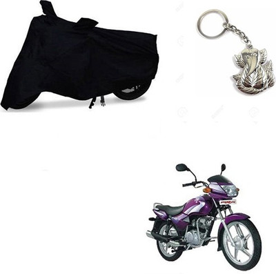 RPSENTTERPR Two Wheeler Cover for TVS(Max, Black)
