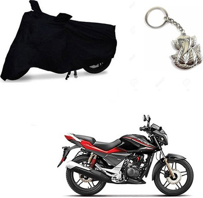 RPSENTTERPR Two Wheeler Cover for Hero(CBZ Extreme, Black)