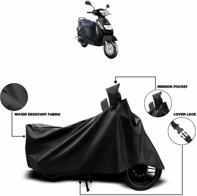 KEDIT Waterproof Two Wheeler Cover for Universal For Bike(Duro, Black)